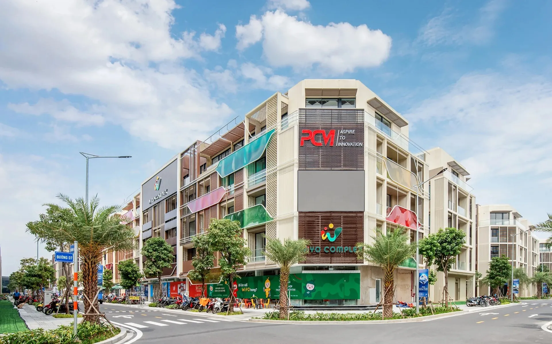 Các tuyến đường trong khu đô thị The Global City dùng tên theo ký hiệu, chưa có tên chính thức - Ảnh: K.Q - Thanh Niên