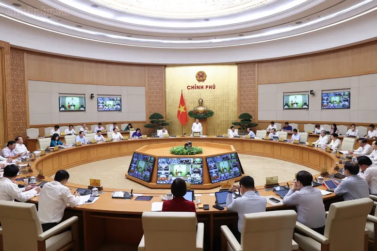 Thủ tướng nhấn mạnh 5 nhóm nội dung cần tập trung thảo luận - Ảnh: Nhật Bắc - Báo Chính Phủ