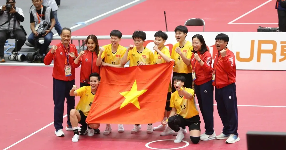 Cầu mây nữ Việt Nam giành Huy chương Vàng Asian Games 2026