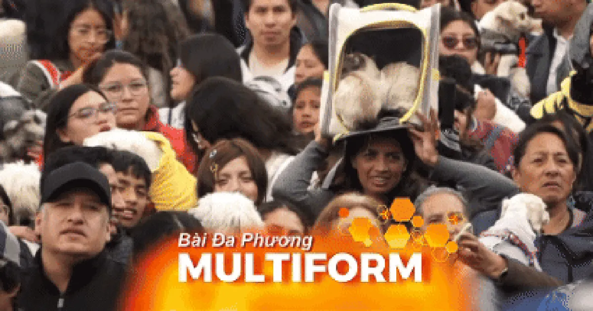 Hàng trăm thú cưng tham gia nghi lễ ban phước truyền thống