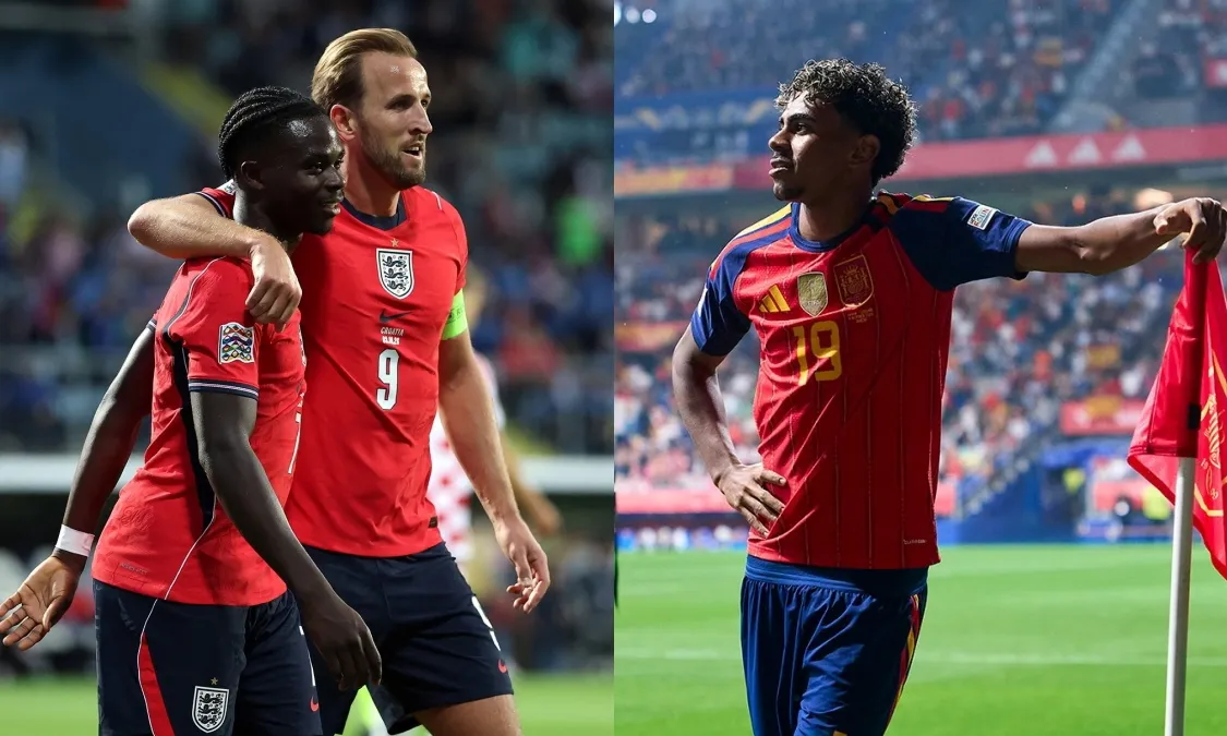 Kết quả UEFA Nations League: Tuyển Anh thắng rung chuyển lịch sử | Yamal biểu diễn duyên ghi bàn sớm