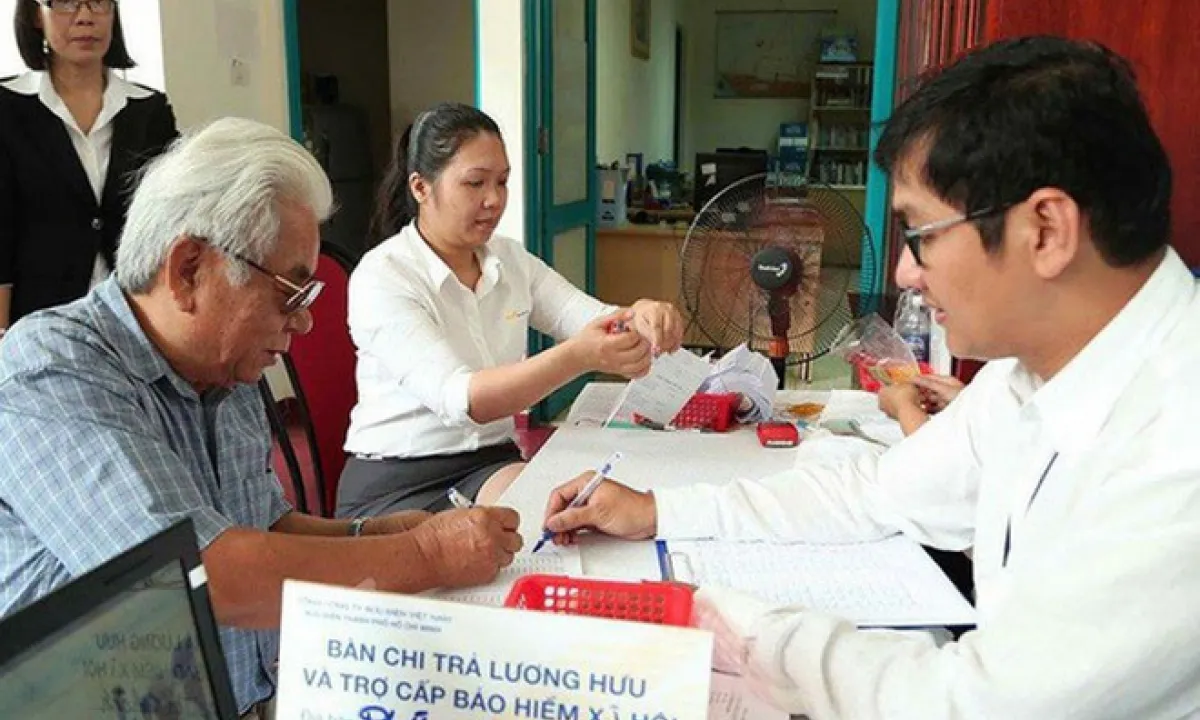 Từ ngày 5/10, tăng trợ cấp hưu trí xã hội 