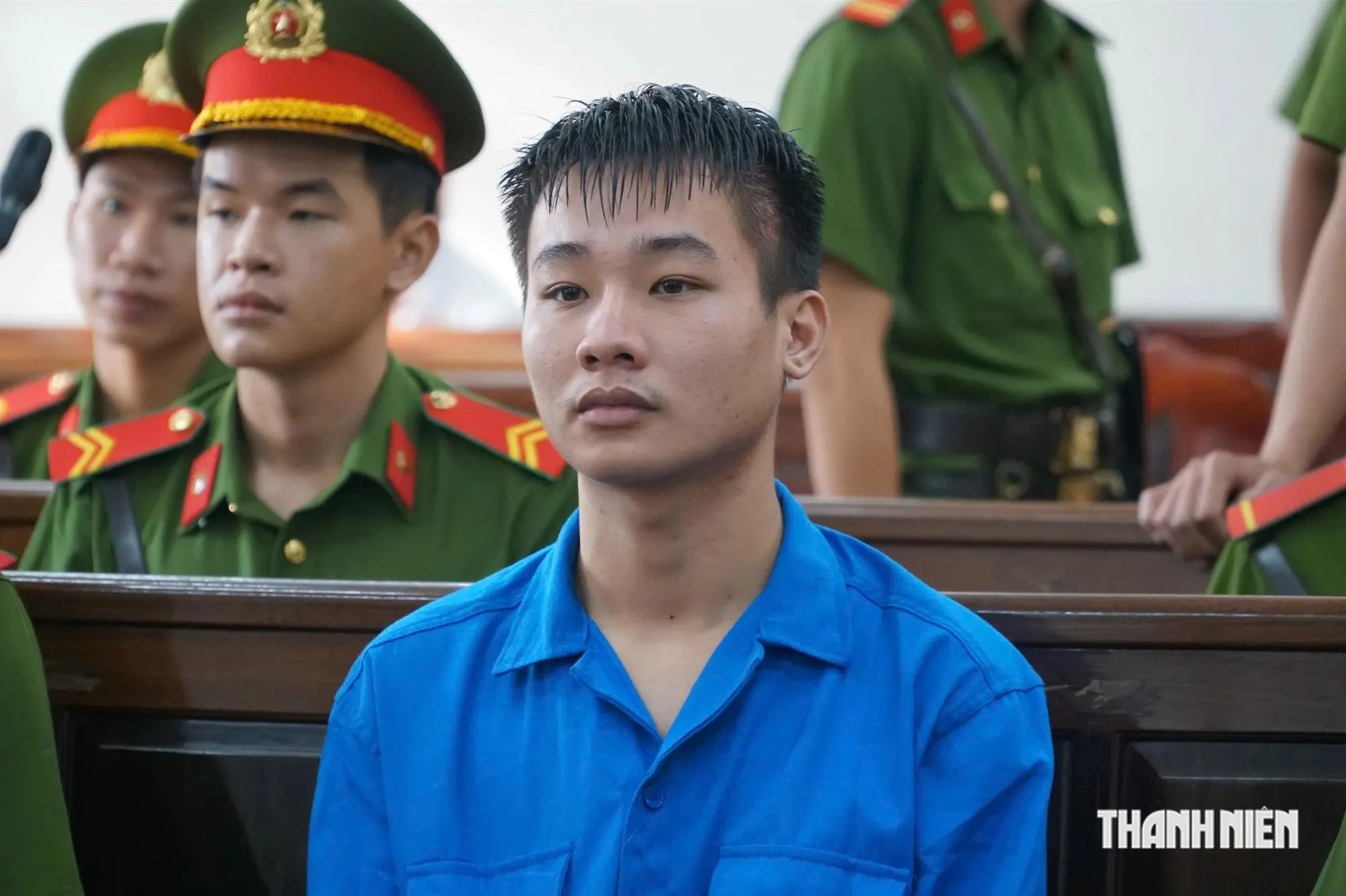 Bị cáo Nguyễn Đức Anh tại phiên tòa - Ảnh: Lê Lâm - Thanh Niên