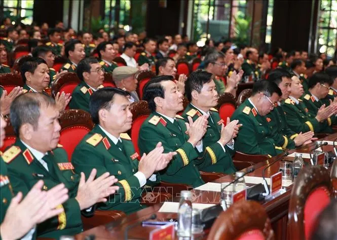 Các đại biểu dự buổi lễ - Ảnh: Trọng Đức - TTXVN