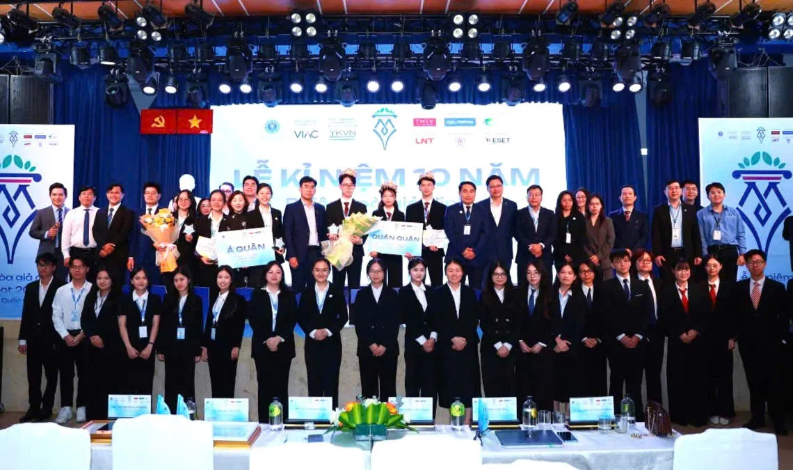 Kết quả chung cuộc VMoot 2026, Đội The Mis 227 Giải Nhất, Đội D.N.D Giải Nhì - Ảnh Bá Nam