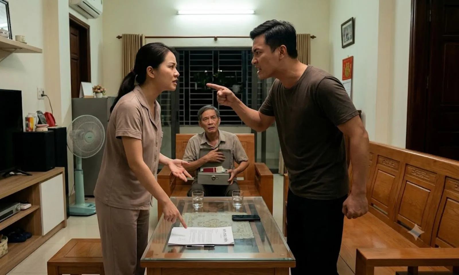 Bị bố giữ sạch tiền, vợ đòi ly hôn, chồng liền “lật mặt”