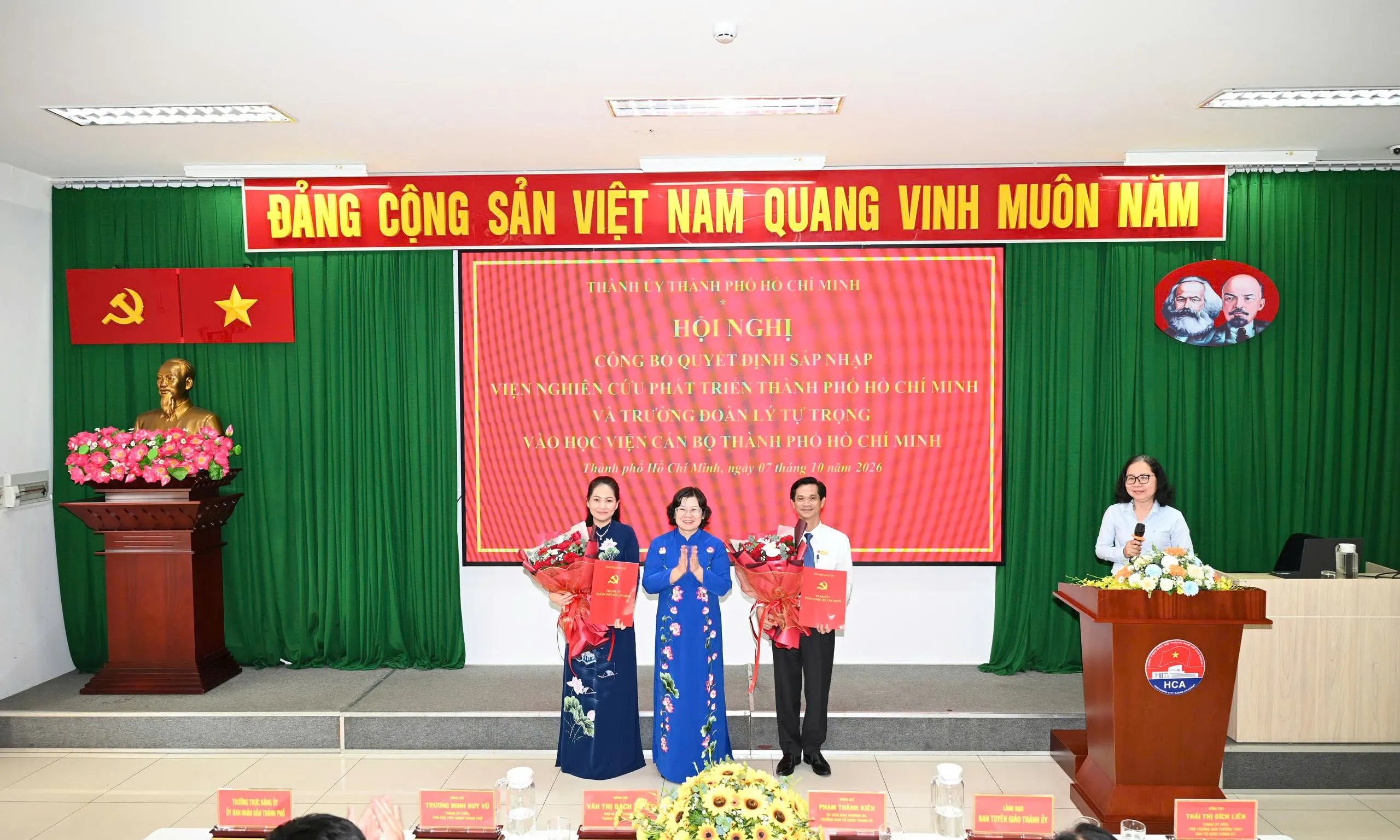 Học viện Cán bộ TPHCM có tân giám đốc