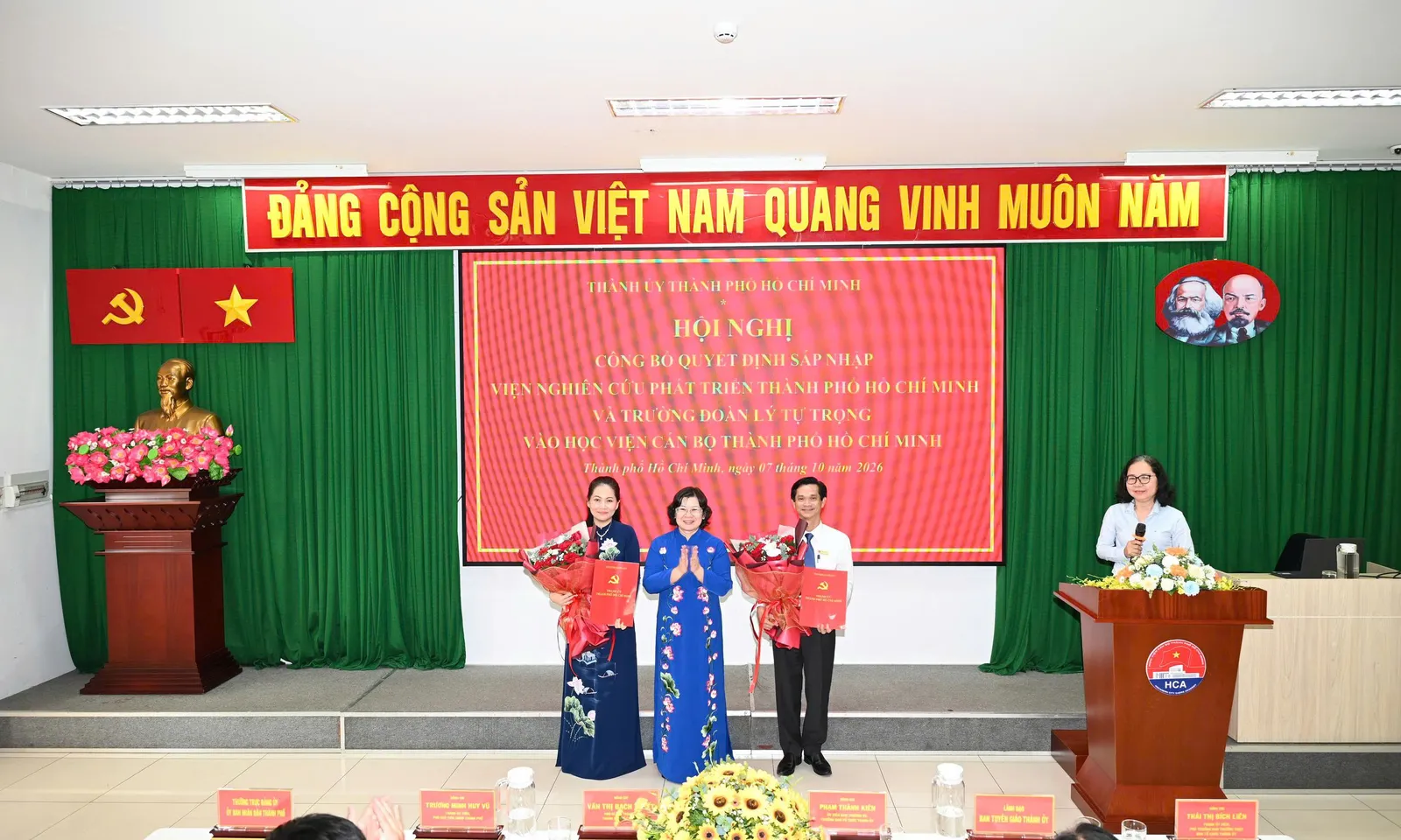 Học viện Cán bộ TPHCM có tân giám đốc