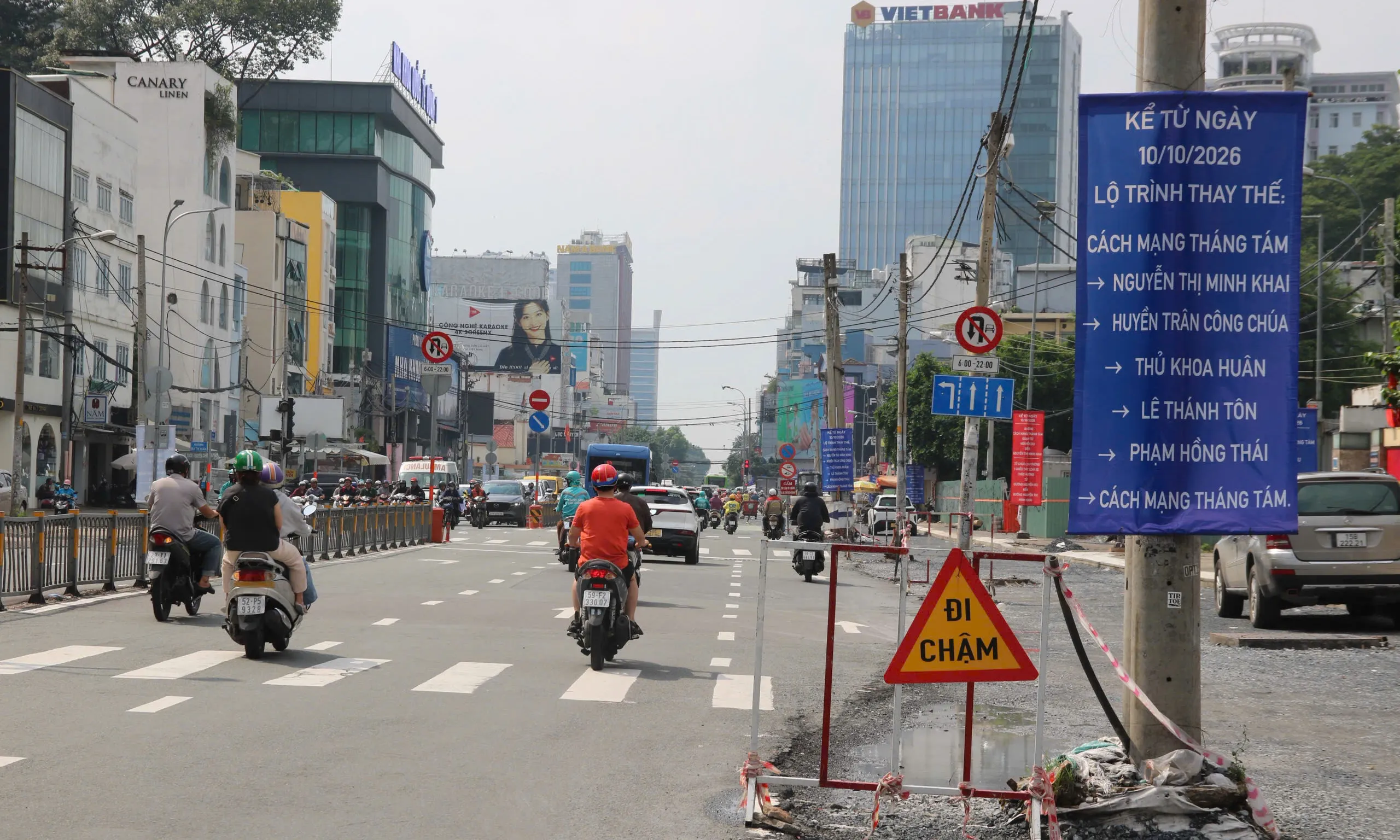 Lưu ý lộ trình mới khi TP. Hồ Chí Minh điều chỉnh hướng lưu thông từ 10/10
