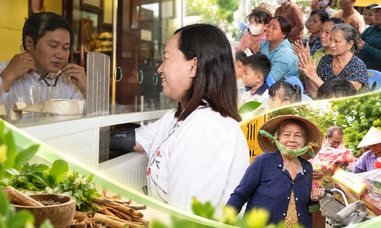 Xã Cần Giờ đưa điểm chăm sóc sức khỏe miễn phí đến gần người cao tuổi