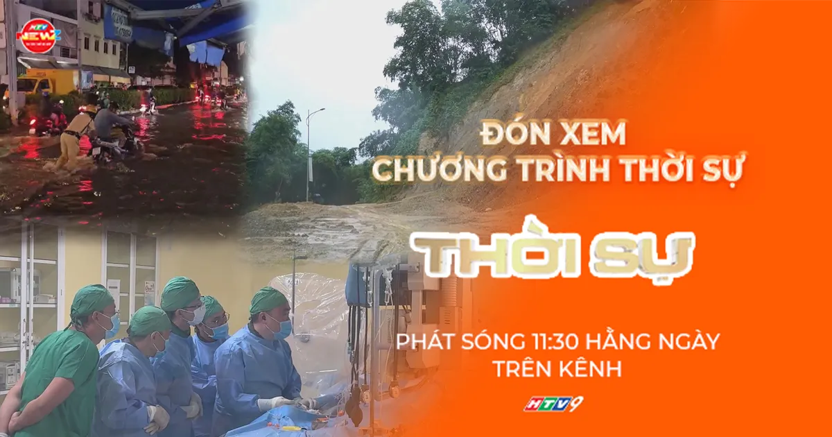 TP. Hồ Chí Minh cảnh báo 122 điểm ngập mùa mưa | Thời sự trưa HTV ngày 7/10/2026