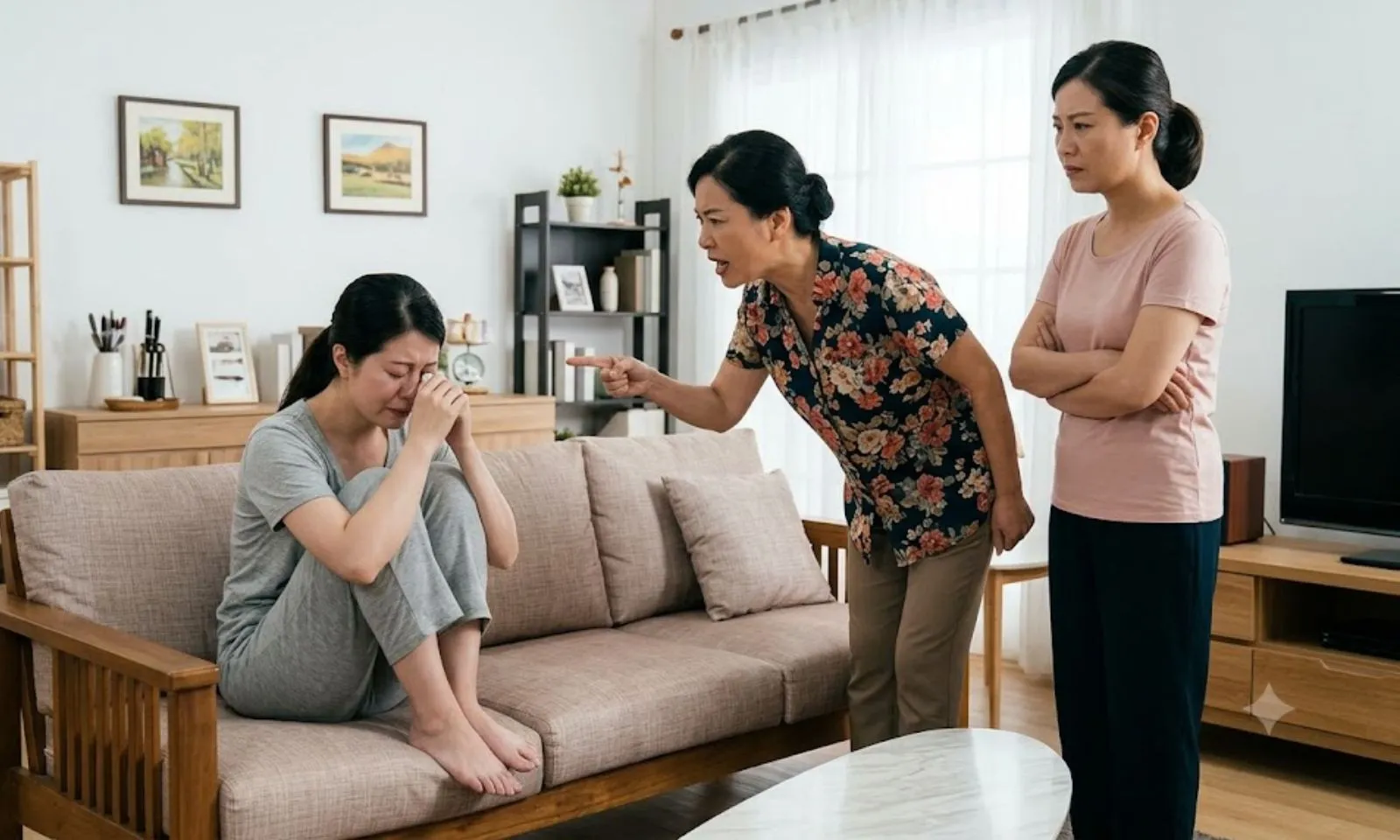 Trong đám tang chồng, tôi cầu xin chị chồng buông tha cho mình