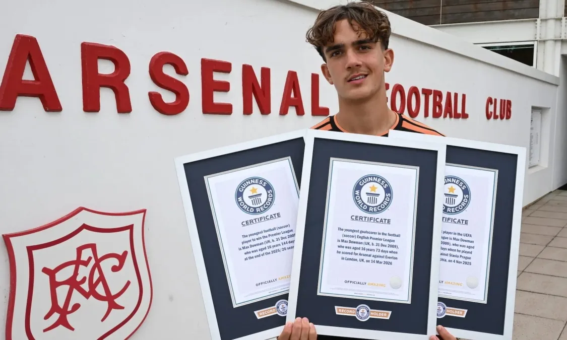 Sao mai Arsenal nhận 3 kỷ lục Guinness thế giới một lúc