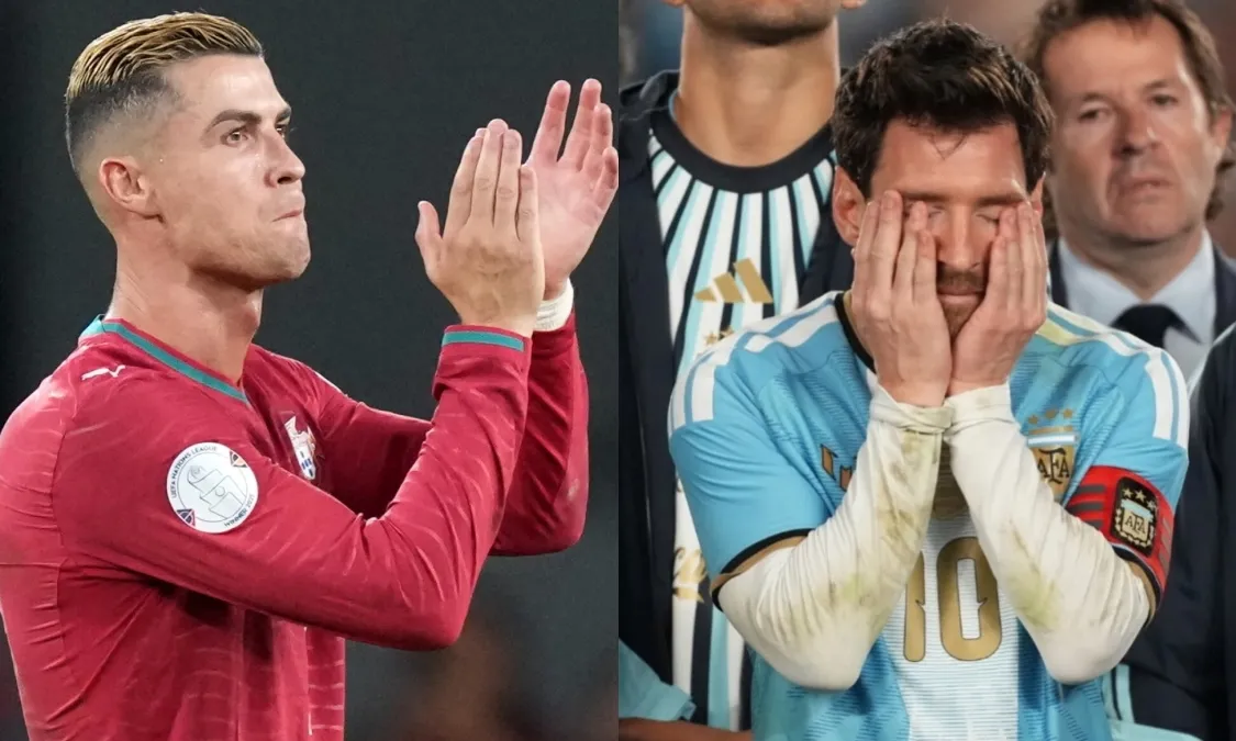 Ronaldo bất ngờ tri ân Messi