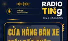 Cửa hàng bán xe máy bốc cháy ngùn ngụt, hàng chục xe SH bị thiêu rụi