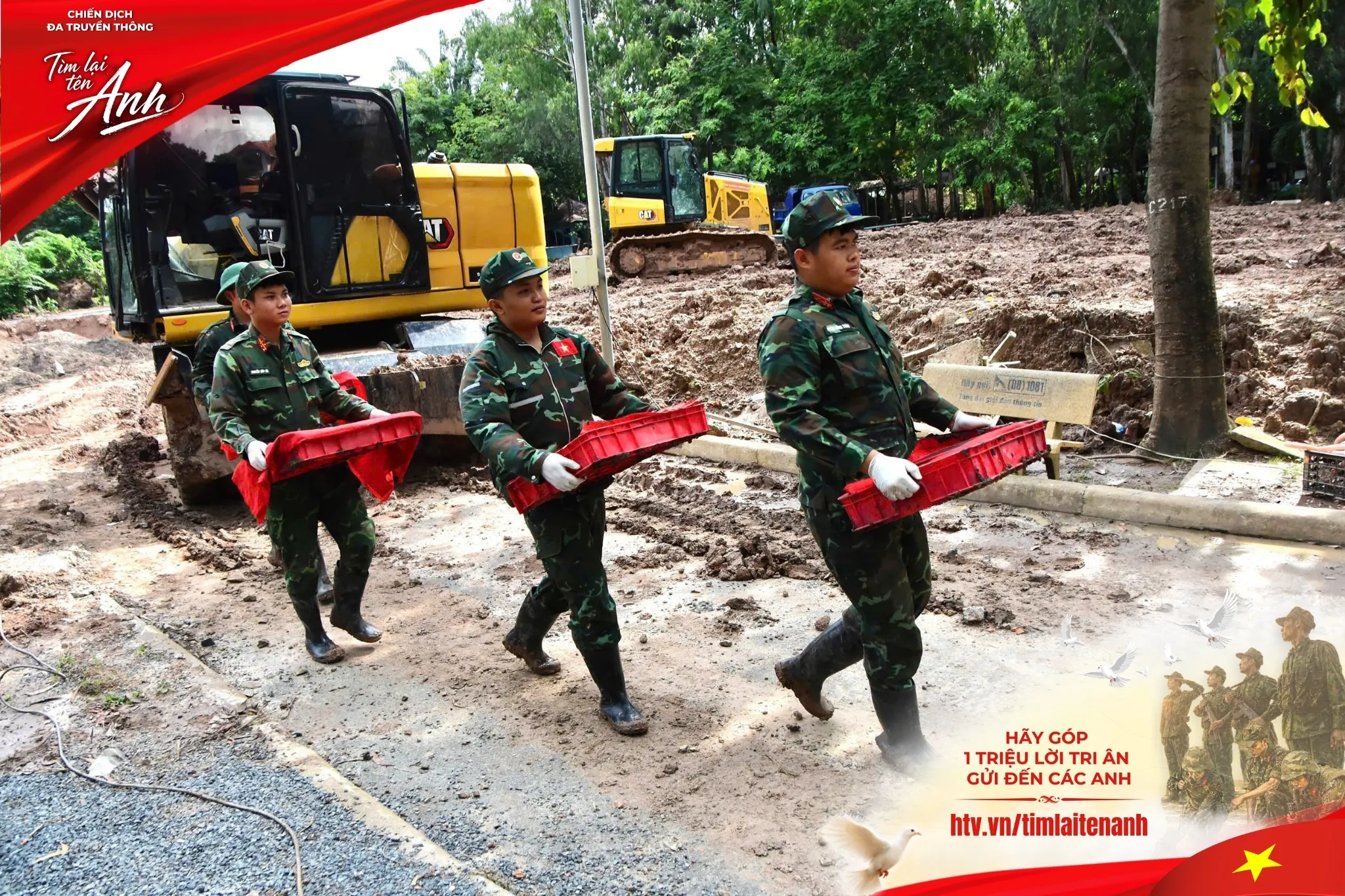 Chiến dịch Tìm Lại Tên Anh hướng về 500 ngày đêm tìm kiếm, quy tập hài cốt liệt sĩ-h2