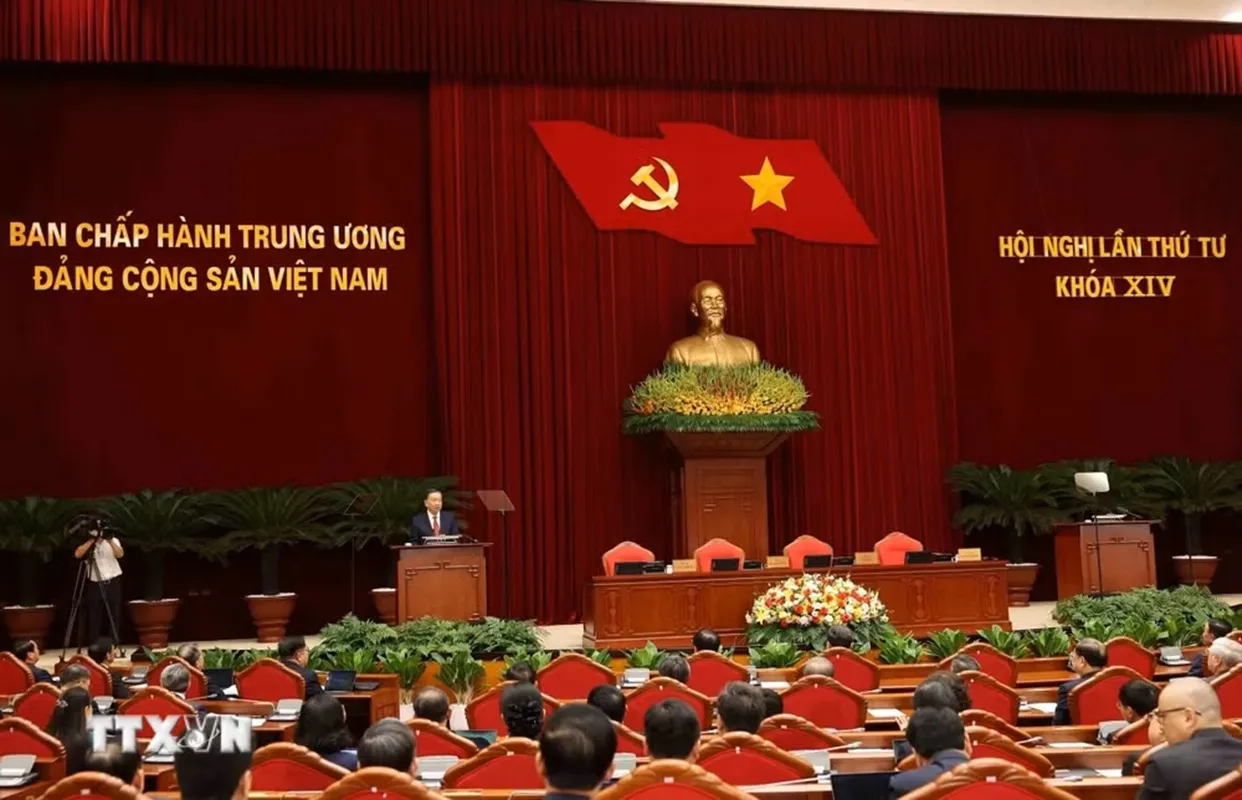 Hội nghị lần thứ tư Ban Chấp hành Trung ương Đảng khóa XIV