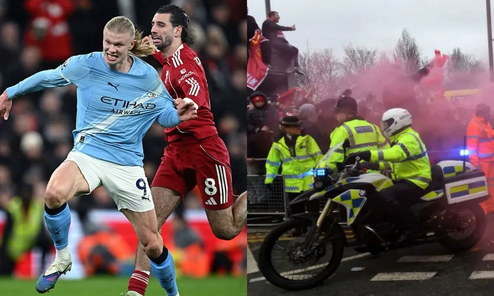 Đại chiến Liverpool - Man City bị đe dọa bạo loạn