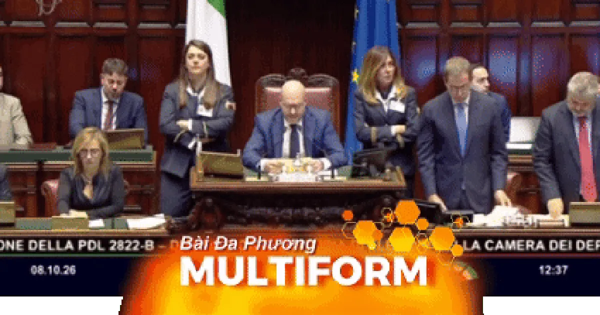 Italia: Thông qua dự luật cải cách bầu cử mới