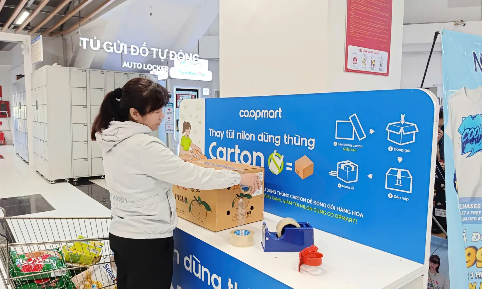 Cùng Co.op chọn túi xanh –  từ chối túi nilon