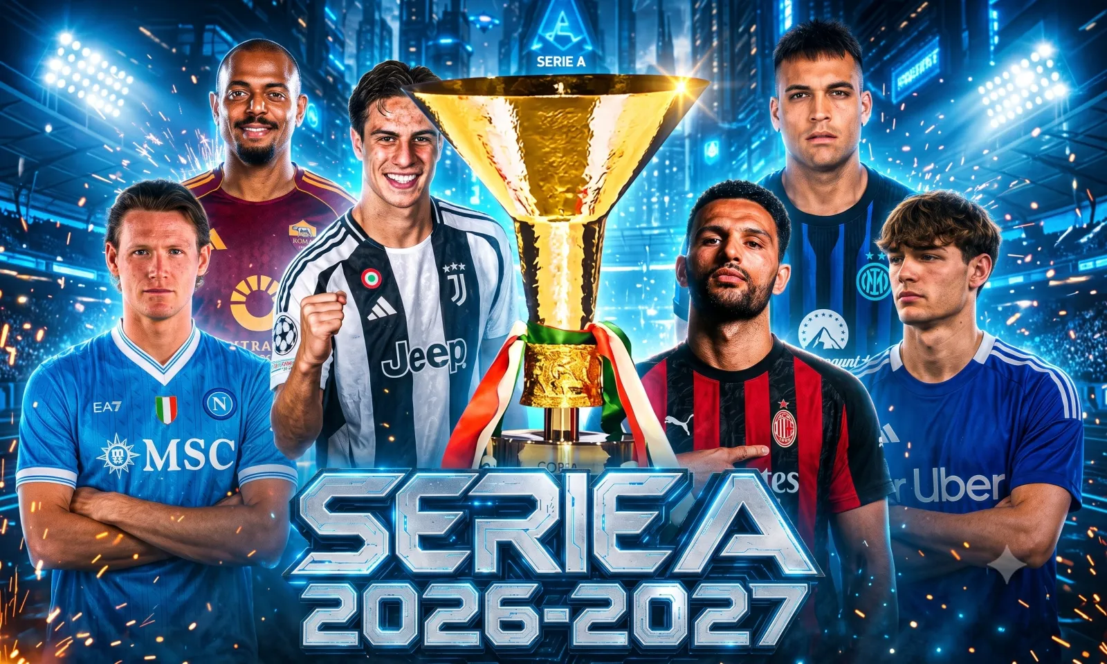 Bảng xếp hạng Serie A 2026-2027 (Cập nhật liên tục)