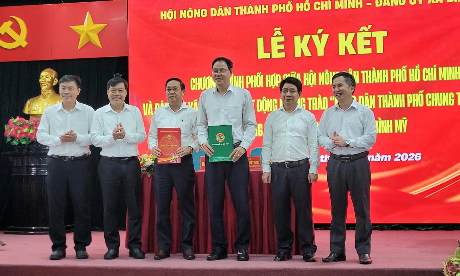Hội Nông dân TP. Hồ Chí Minh và xã Bình Mỹ phối hợp phát triển nông nghiệp xanh, sinh thái