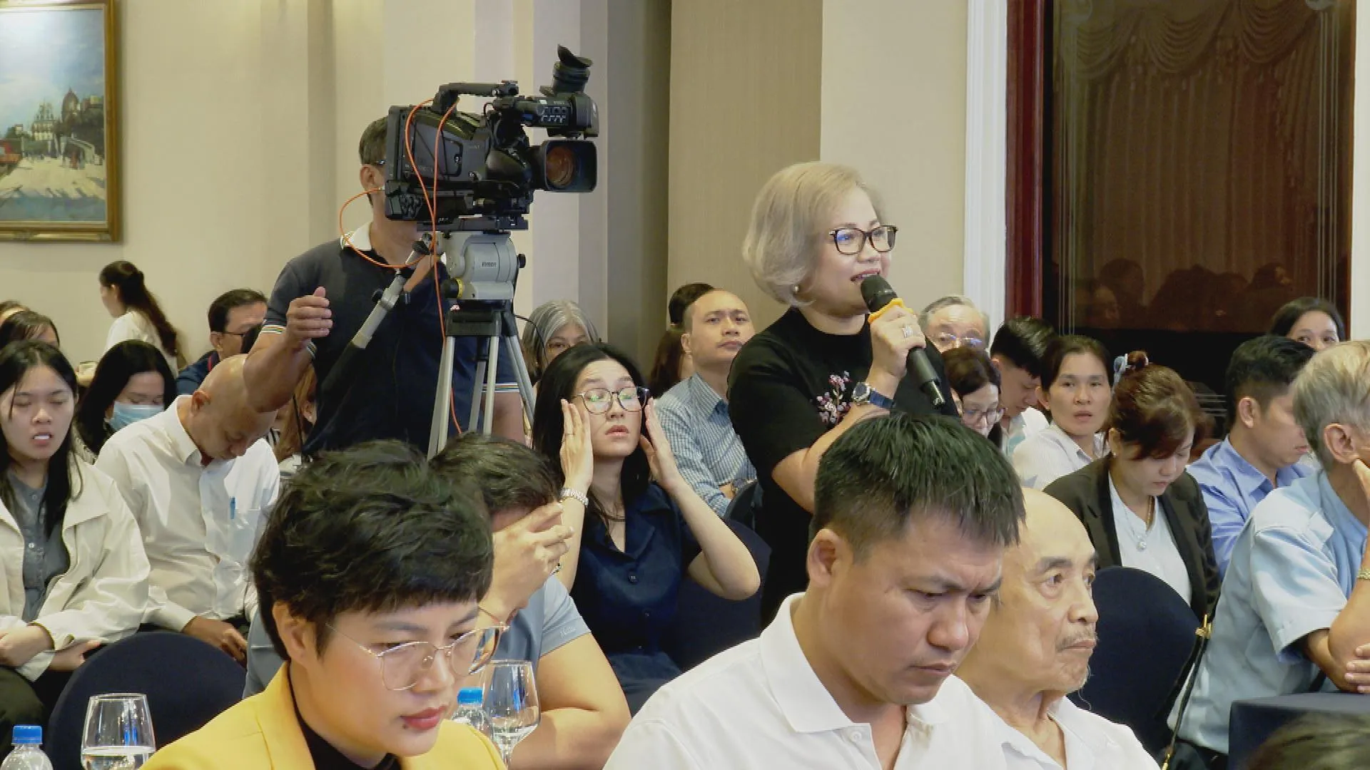Các doanh nghiệp đã có cơ hội đối thoại cùng các cơ quan hữu quan tại sự kiện