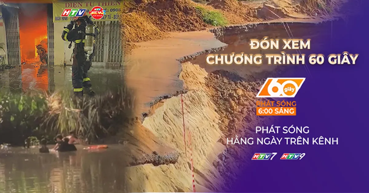 Nghi cháy nhà do sạc xe điện, một người tử vong ở TP. Hồ Chí Minh | 60 Giây Sáng ngày 10/10/2026
