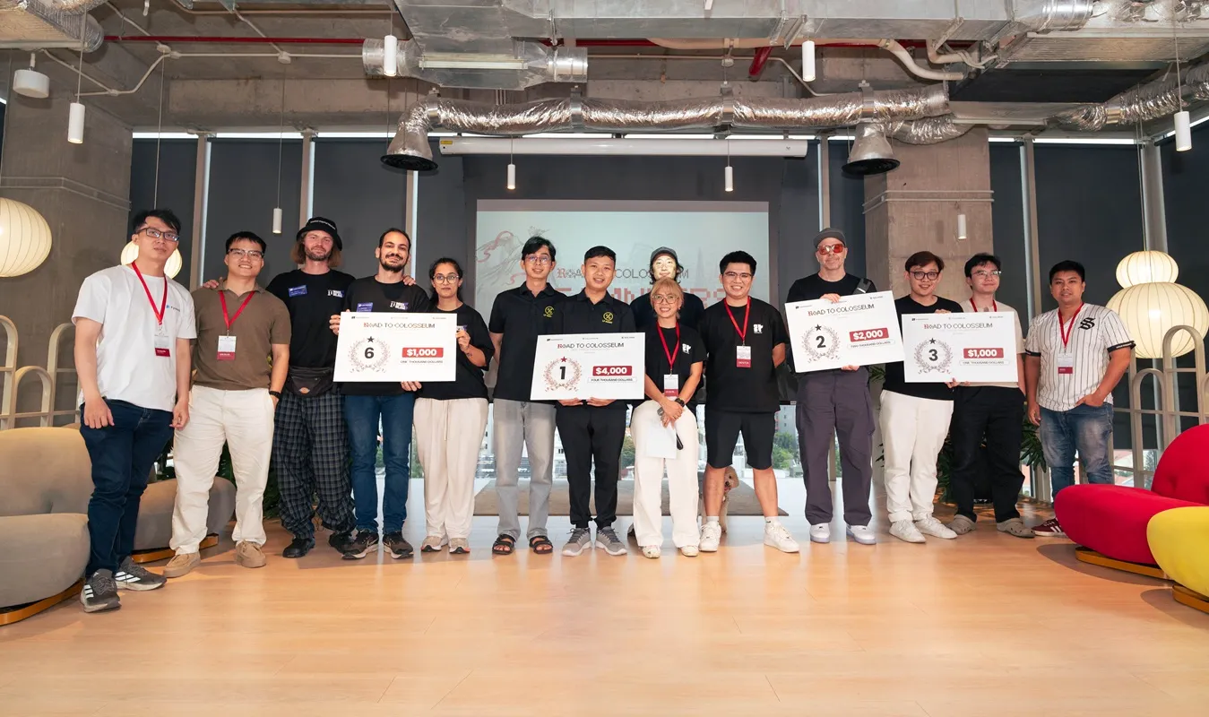 6 đội được vinh danh tại lễ trao giải với các giải thưởng nhằm hỗ trợ quá trình tiếp tục phát triển sản phẩm