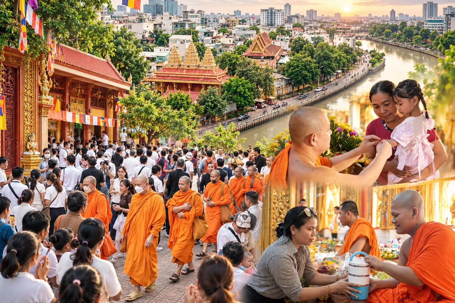 Sene Đôn Ta giữa lòng TPHCM: Nơi những người Khmer tìm về