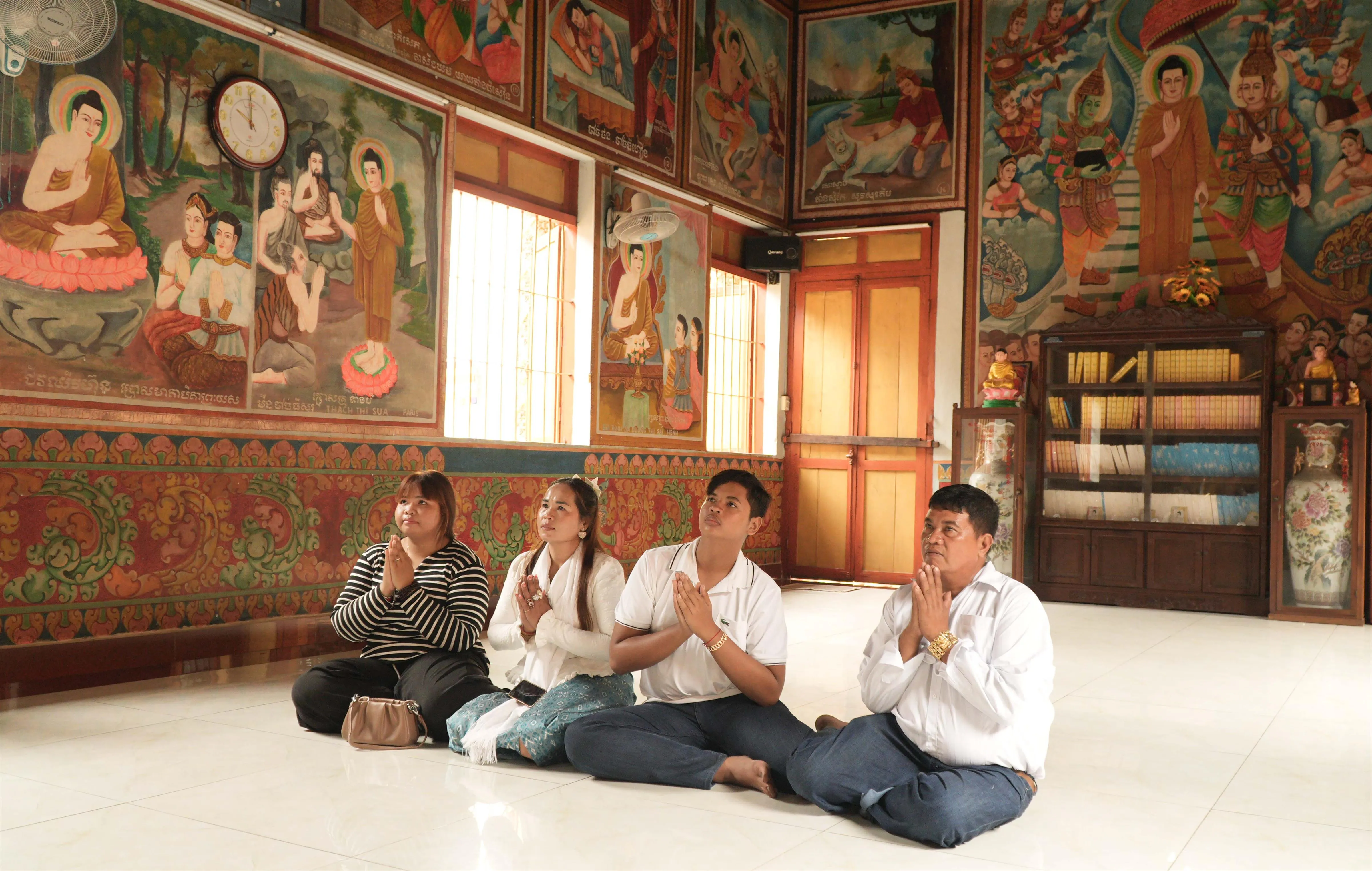 Gia đình anh Kim Sa Ray