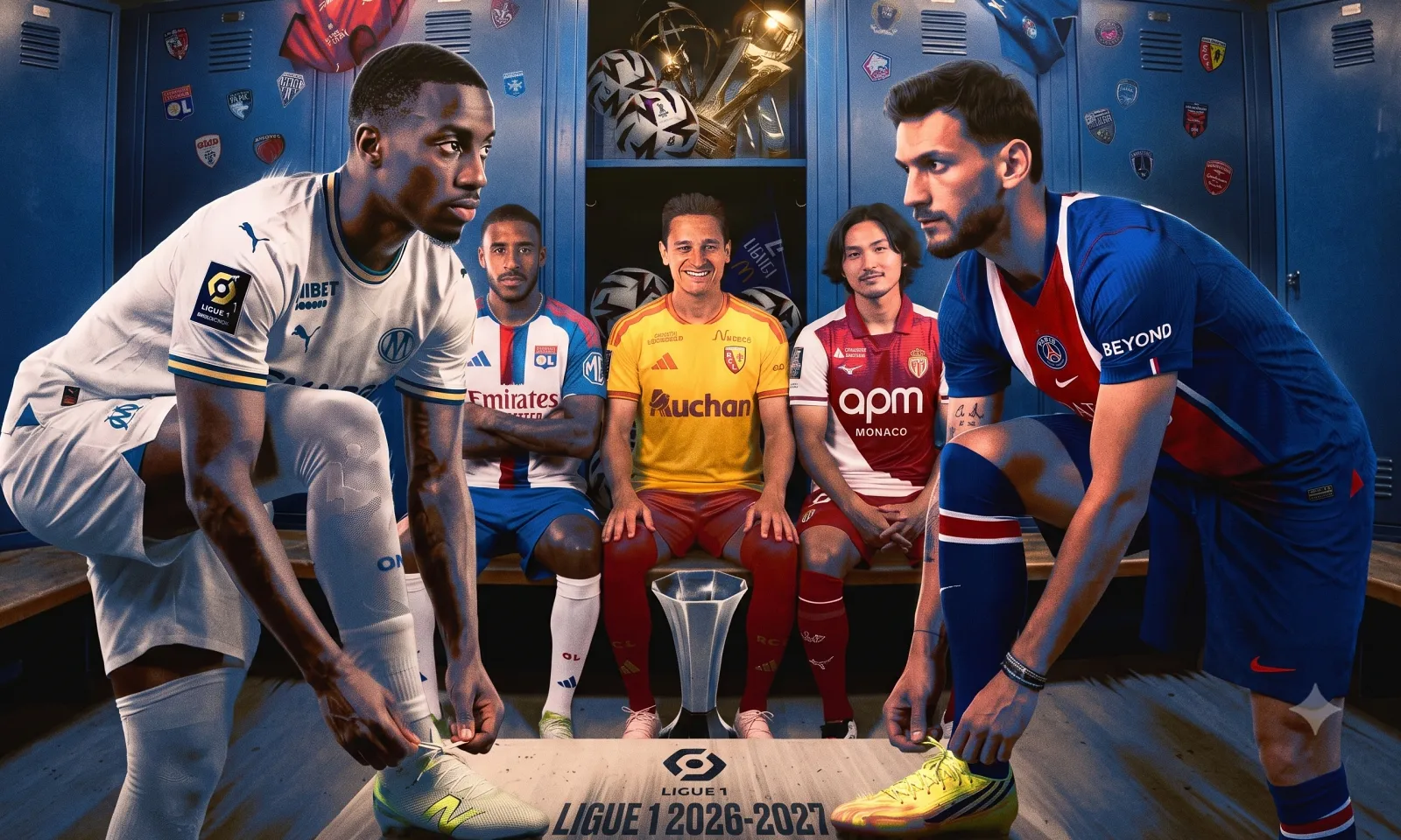 Bảng xếp hạng Ligue 1 2026-2027 (Cập nhật liên tục)