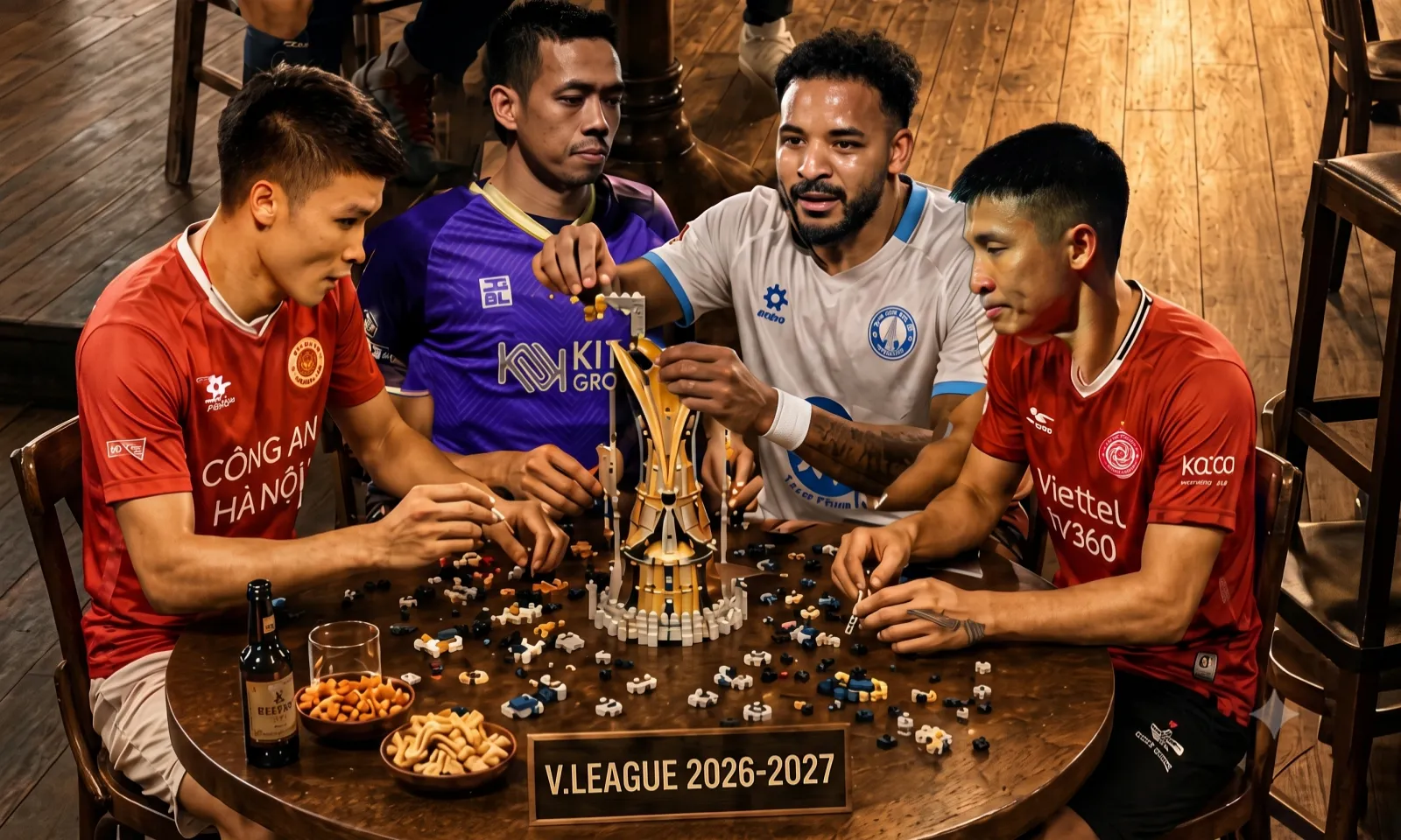 Bảng xếp hạng V.League 2026-2027 (Cập nhật liên tục)