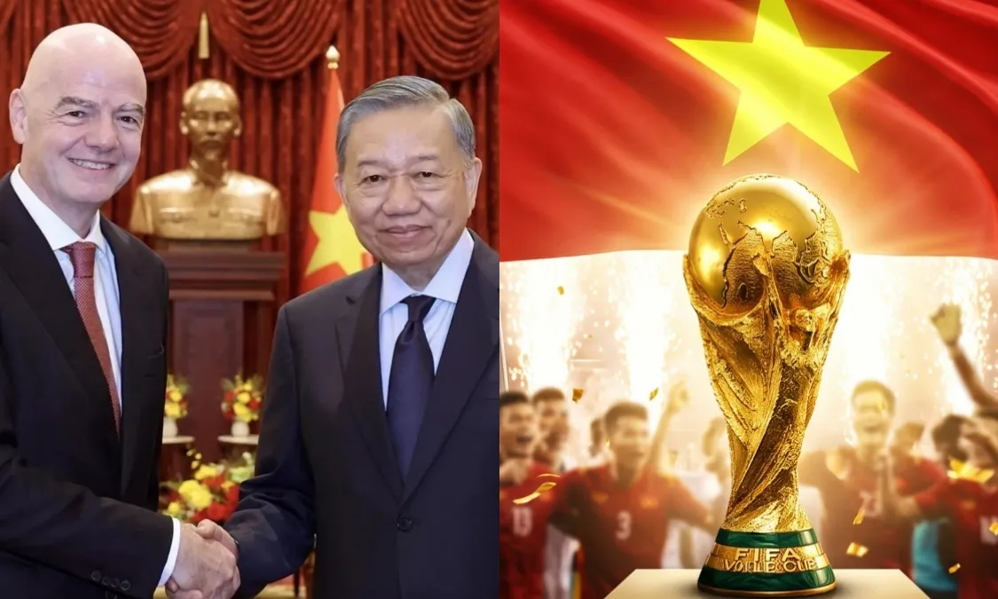 Chủ tịch FIFA tiết lộ thời điểm cho Việt Nam đăng cai World Cup