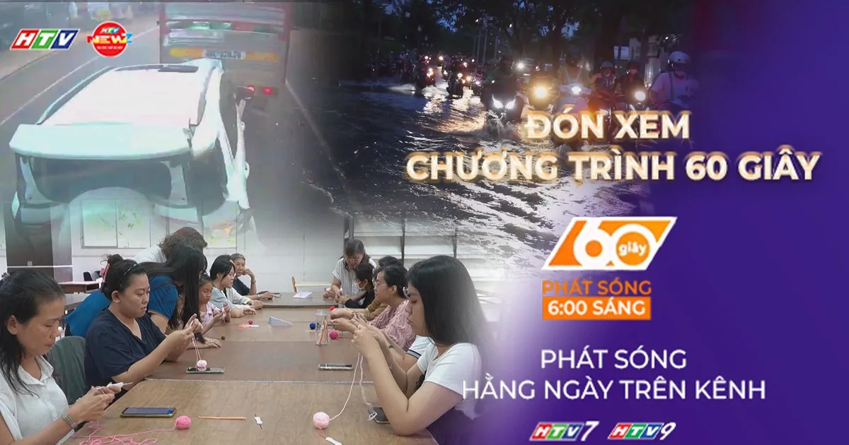 TP. Hồ Chí Minh: Triều cường gây ngập sâu ảnh hưởng sinh hoạt và giao thông | 60 Giây Sáng ngày 12/10/2026