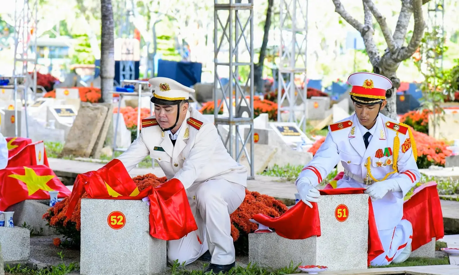 TP. Hồ Chí Minh tổ chức an táng 731 hài cốt liệt sĩ vào ngày 14/10