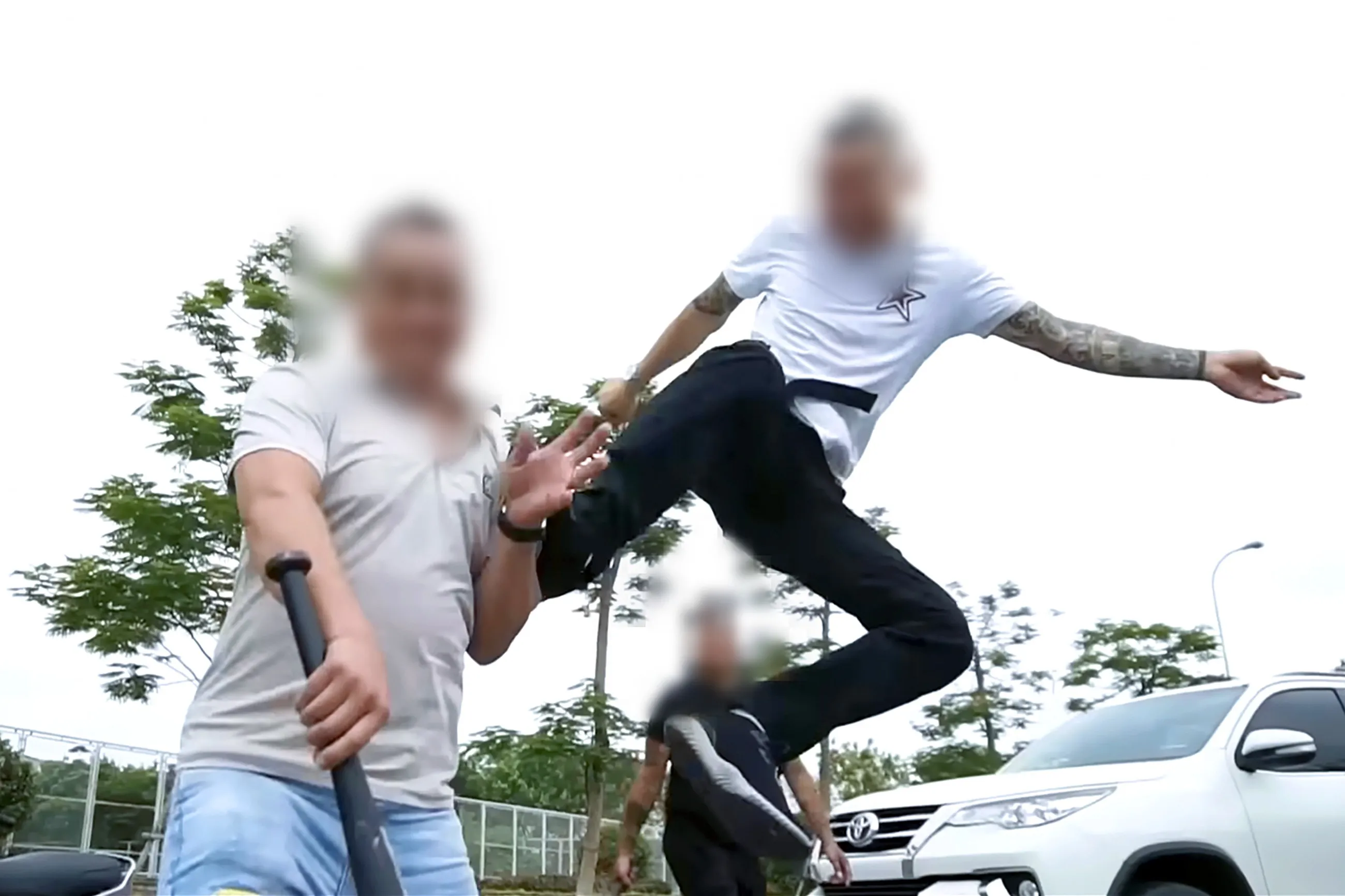 Cơ quan công an nhận định các phim có nội dung bạo lực, cổ xúy bạo lực, gây ảnh hưởng đến đời sống xã hội, đặc biệt là giới trẻ - Ảnh chụp từ clip