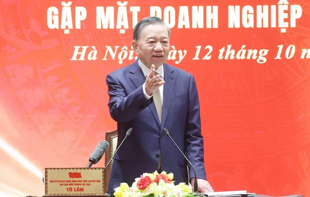 dongchi-to-lam.jpg Tổng Bí thư, Chủ tịch nước Tô Lâm phát biểu tại cuộc gặp mặt - Ảnh: TTXVN