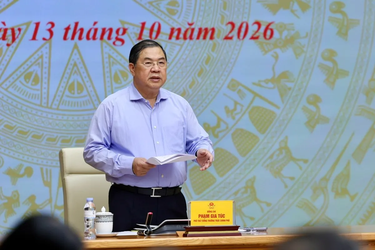 Ủy viên Bộ Chính trị, Phó Thủ tướng Thường trực Chính phủ Phạm Gia Túc nhấn mạnh giá nhà vẫn vượt khả năng chi trả của đại đa số người dân - Ảnh: Chinhphu.vn