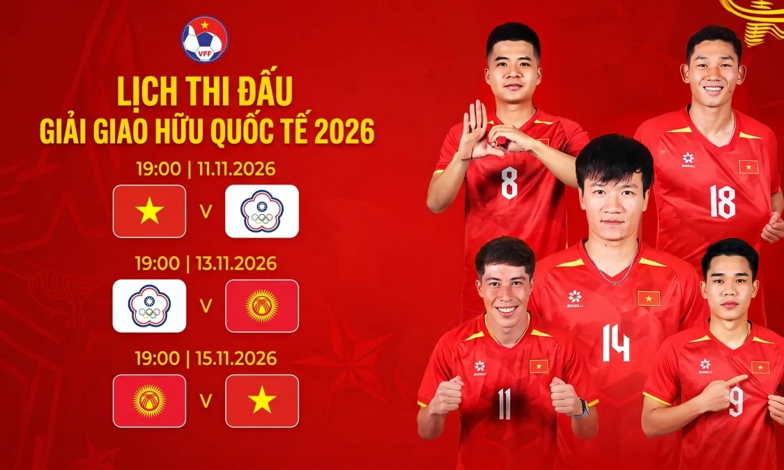 CHÍNH THỨC! Tuyển Việt Nam mở giải đấu tháng 11, mời 2 đối thủ tham dự