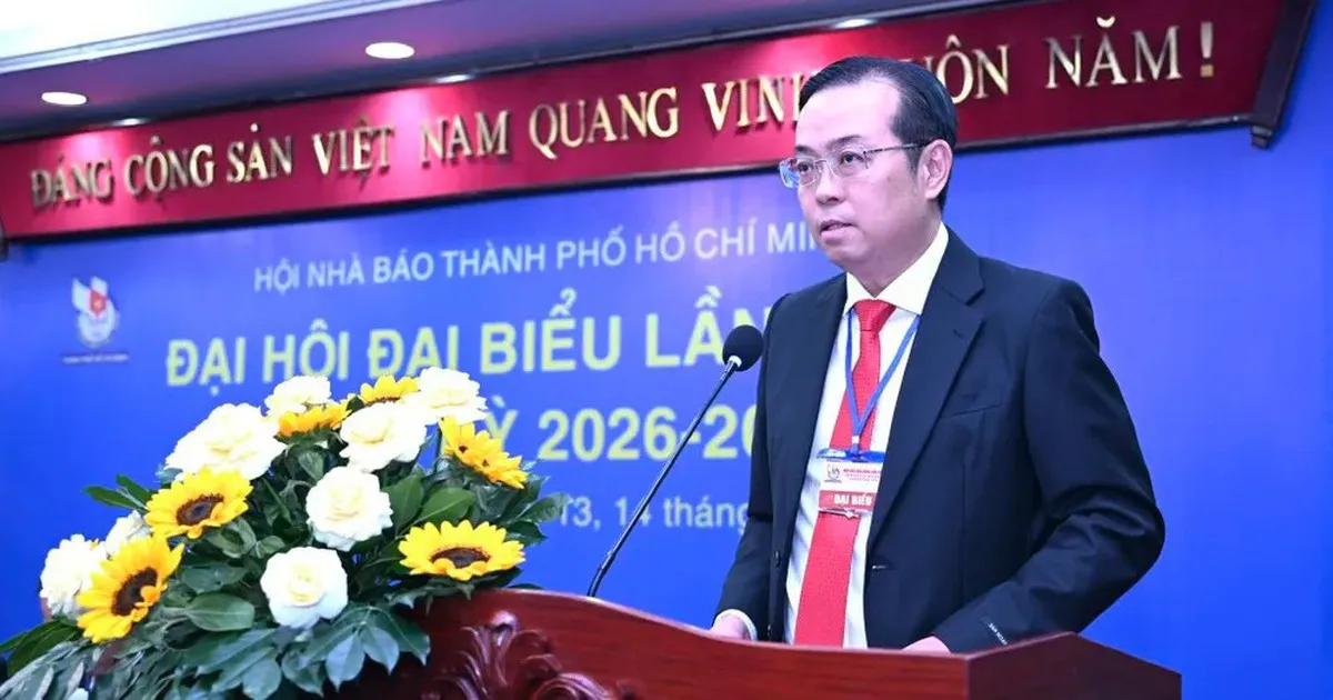 Tổng Giám đốc Cơ quan Báo và Phát thanh, Truyền hình TP.HCM Lê Văn Minh làm Chủ tịch Hội Nhà báo TP.HCM