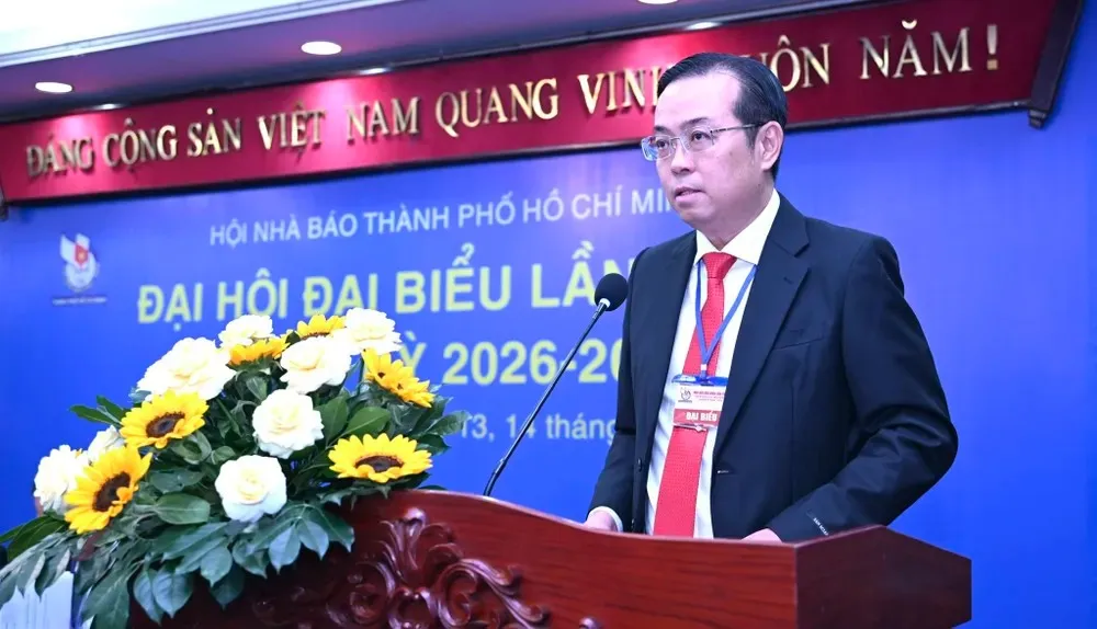 Đại hội đại biểu Hội Nhà báo TP. Hồ Chí Minh lần thứ I: Dấu mốc sau hợp nhất - Ảnh 2.