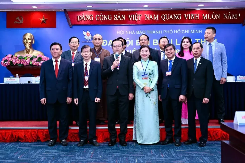 Đại hội đại biểu Hội Nhà báo TP. Hồ Chí Minh lần thứ I: Dấu mốc sau hợp nhất - Ảnh 3.