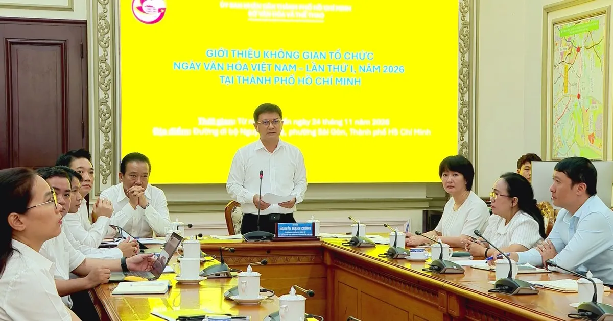 Ngày Văn hóa Việt Nam: TP. Hồ Chí Minh mở rộng trải nghiệm văn hóa
