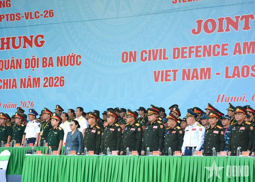 Các đại biểu dự Diễn tập