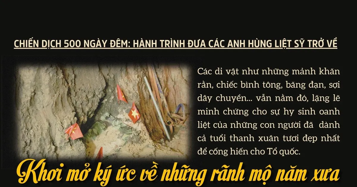 Khơi mở ký ức về những rãnh mộ năm xưa