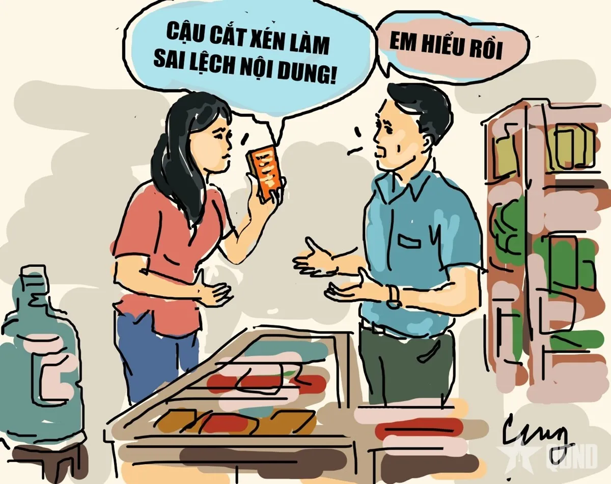 Phòng, chống diễn biến hòa bình: Sự thật không được cắt xén
