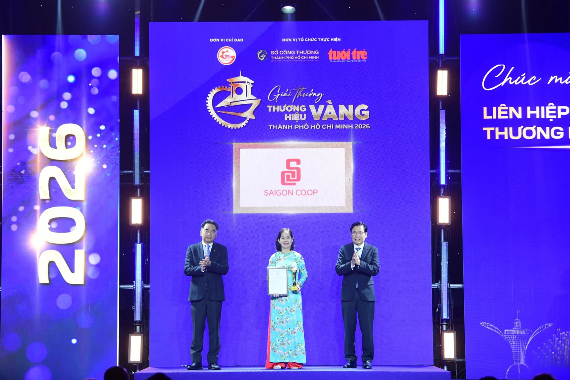 Saigon Co.op tự hào tiếp tục là thương hiệu vàng của thành phố năm 2026