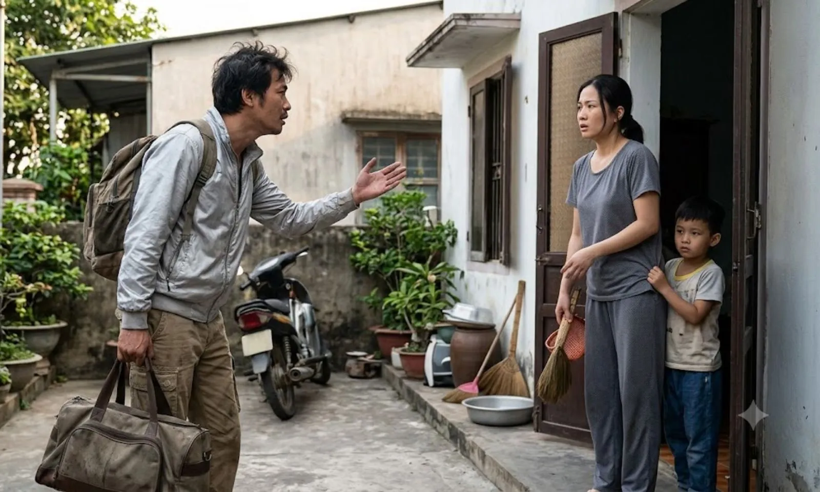 Biệt tích 5 năm, chồng bất ngờ trở về xin tái hợp