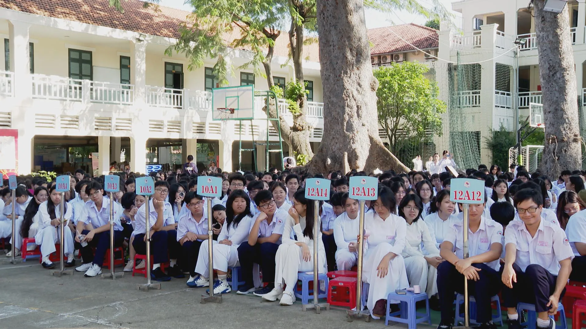 Kết nối di sản bằng góc nhìn hiện đại tại THPT Lê Quý Đôn TP. Hồ Chí Minh - Ảnh 1.